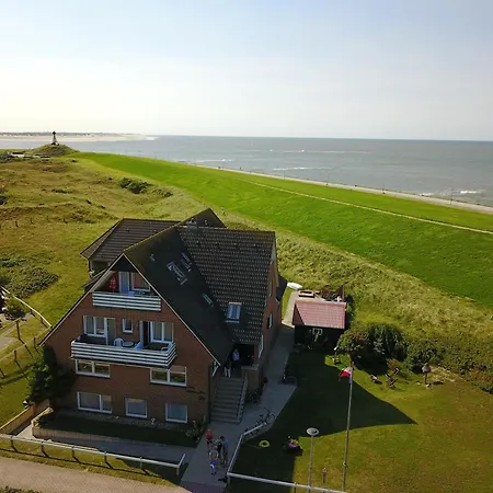 Strandhus Uiterst-hoern Treibholz Baltrum